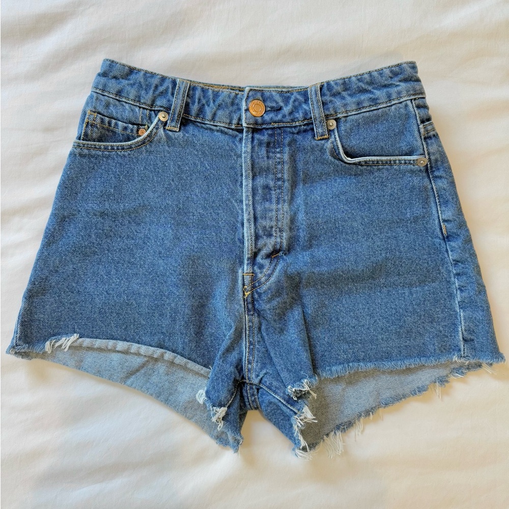 H&M &denim Vintage High Waist Shorts